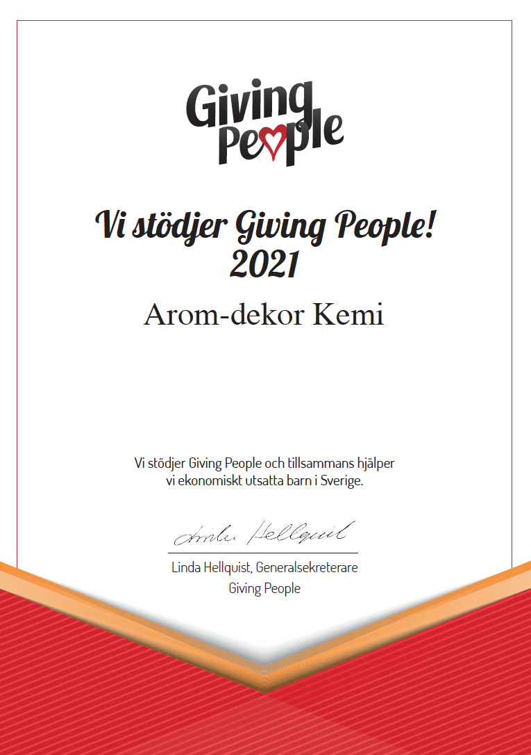 Giving people