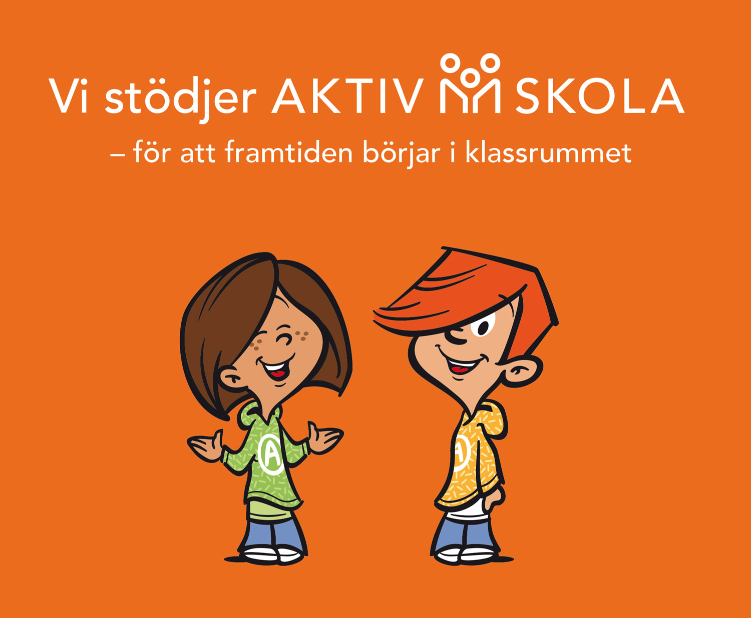 Vi stödjer återigen Aktiv Skola