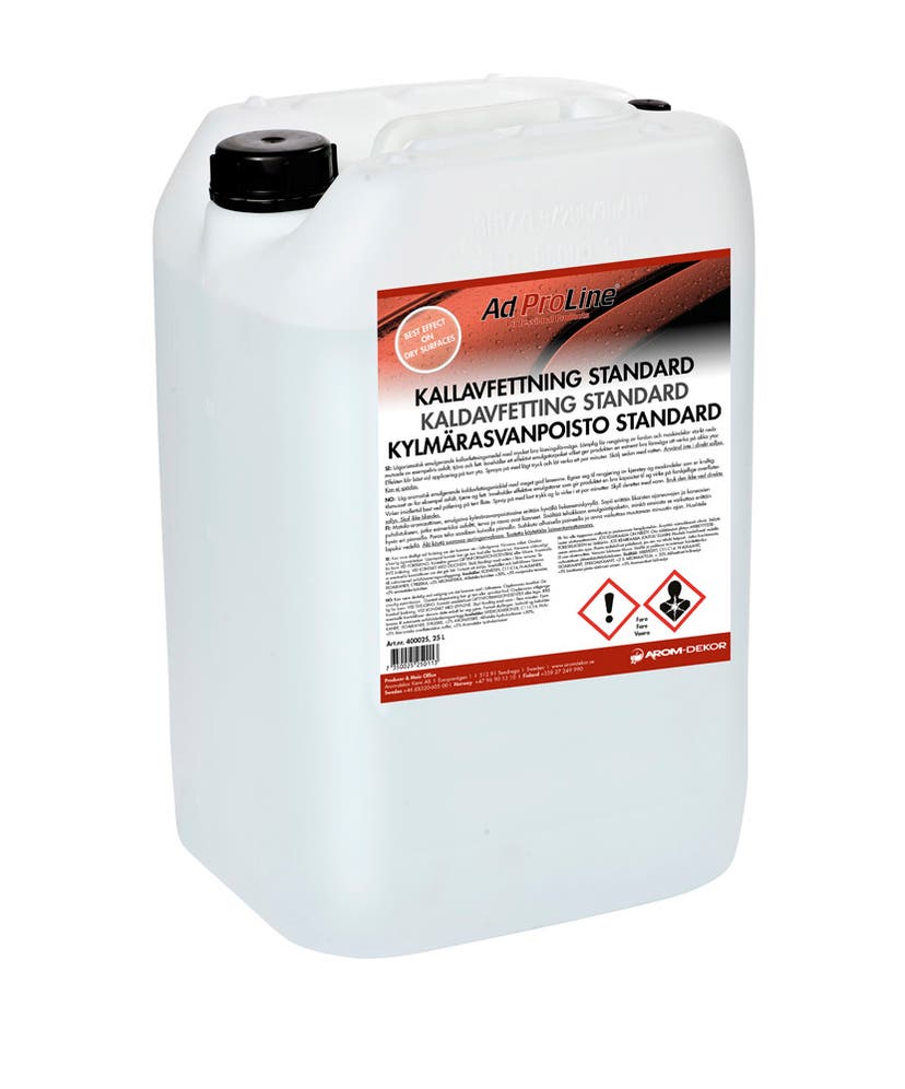 Kallavfettning Standard