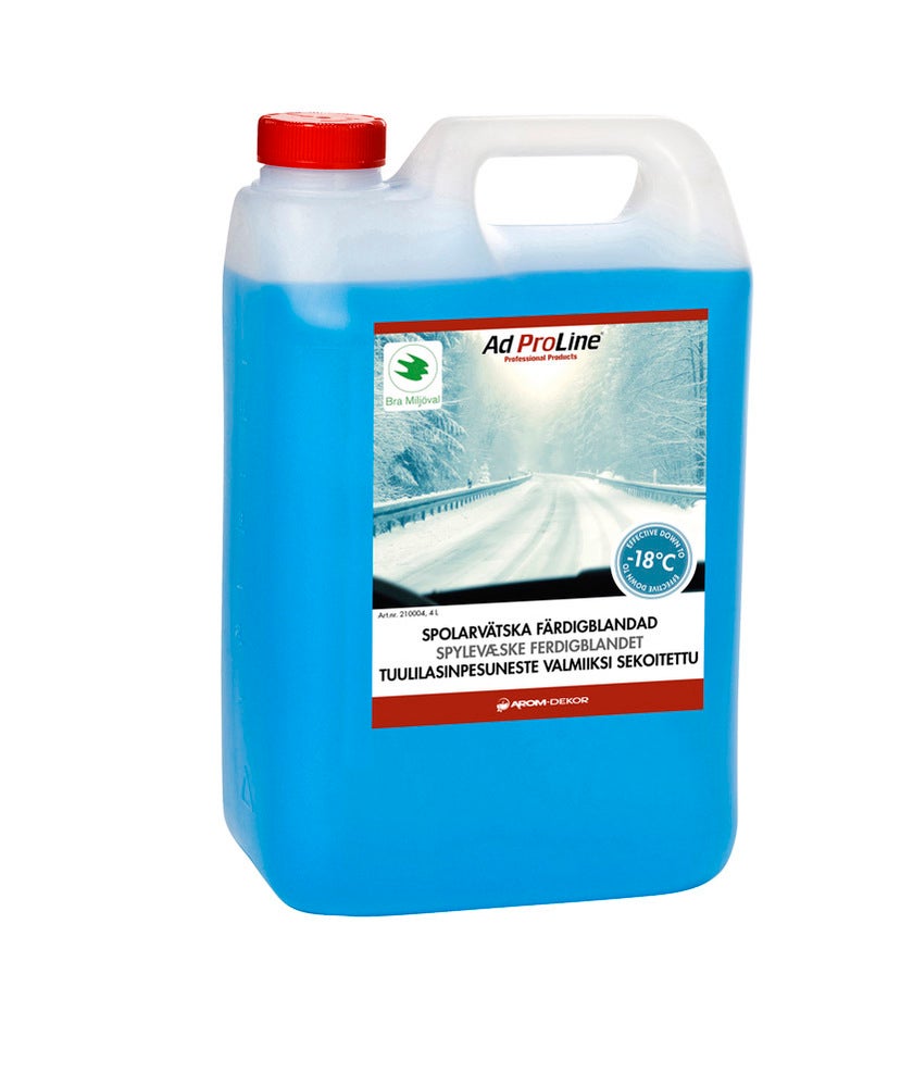 Spolarvätska färdigblandad -18° till -30°C