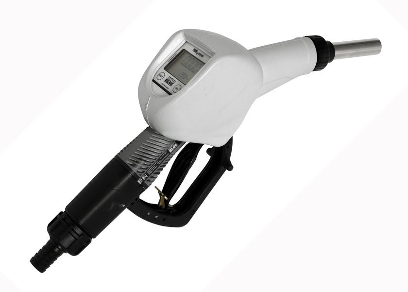 Pistolhandtag, automatiskt med flödesmätare