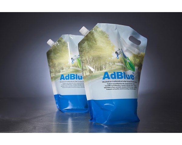 AdBlue® - nu också i 4 l påse!